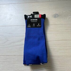 blue soccer under armour 13 -16 mens socks